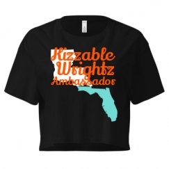 Ladies Festival Cali Crop Top Tee