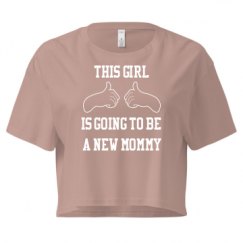 Ladies Festival Cali Crop Top Tee