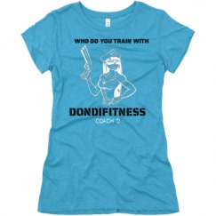 Ladies Slim Fit Super Soft Triblend Tee