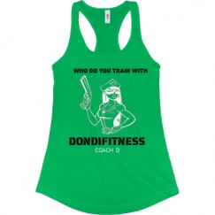 Ladies Slim Fit Racerback Tank Top