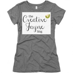 Ladies Slim Fit Super Soft Triblend Tee