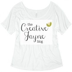 Ladies Flowy Slouchy Tee