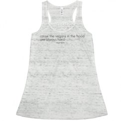 Ladies Flowy Racerback Tank