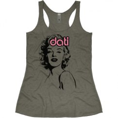 Ladies Slim Fit Super Soft Racerback Triblend Tank