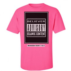 Unisex Ultra Cotton Safety Neon Crewneck Tee