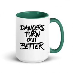 15oz Ceramic Mug with Color Inside