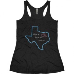 Ladies Slim Fit Super Soft Racerback Triblend Tank