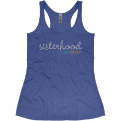 Ladies Slim Fit Super Soft Racerback Triblend Tank