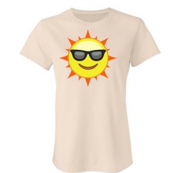 Cool Sun Emoji T-Shirt