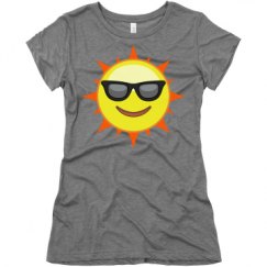 Ladies Slim Fit Super Soft Triblend Tee