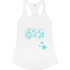 Ladies Slim Fit Racerback Tank Top