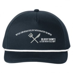 Snapback Five-Panel Rope Hat