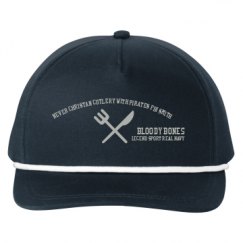 Snapback Five-Panel Rope Hat