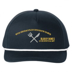 Snapback Five-Panel Rope Hat