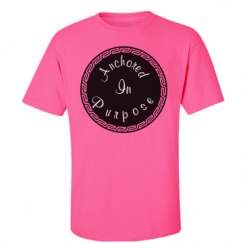 Unisex Ultra Cotton Safety Neon Crewneck Tee