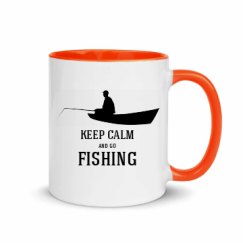 11oz Ceramic Mug with Color Inside