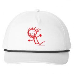 Snapback Five-Panel Rope Hat