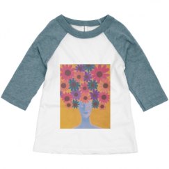 Toddler 3/4 Sleeve Raglan Tee