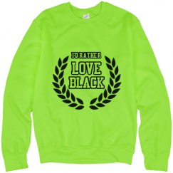 Unisex Neon Crewneck Sweatshirt