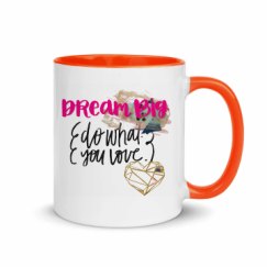 11oz Ceramic Mug with Color Inside