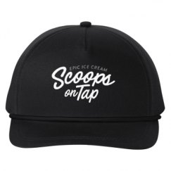 Snapback Five-Panel Rope Hat