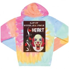 Unisex Tie-Dye Fleece Hoodie