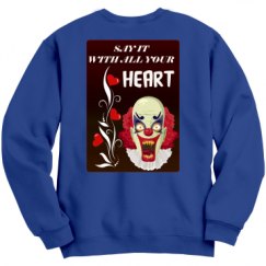 Unisex Film and Foil Crewneck Sweatshirt