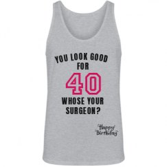 Unisex Jersey Tank Top