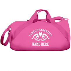 I Love Gymnastics Custom Name Gift