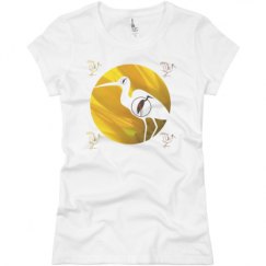 Ladies Slim Fit Basic Promo Jersey Tee