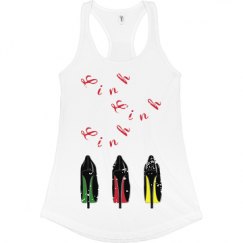 Ladies Slim Fit Racerback Tank Top