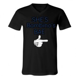 Unisex V-Neck Jersey Tee