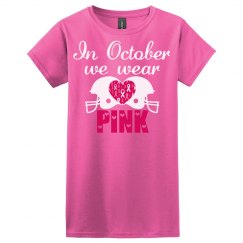 Breast Cancer Football - Pink