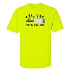 Unisex Ultra Cotton Safety Neon Crewneck Tee