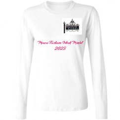 Ladies Relaxed Fit Basic Long Sleeve Tee