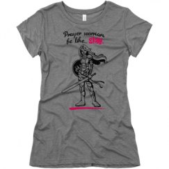 Ladies Slim Fit Super Soft Triblend Tee