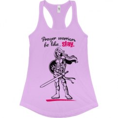 Ladies Slim Fit Racerback Tank Top