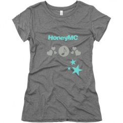 Ladies Slim Fit Super Soft Triblend Tee