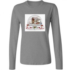 Ladies Relaxed Fit Basic Long Sleeve Tee