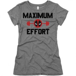 Ladies Slim Fit Super Soft Triblend Tee