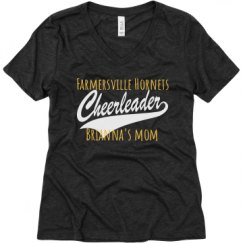 Ladies Relaxed Fit Super Soft Triblend V-Neck Tee