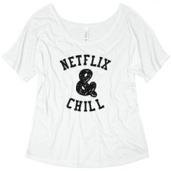 Ladies Flowy Slouchy Tee