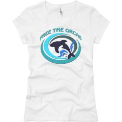 Ladies Slim Fit Basic Promo Jersey Tee