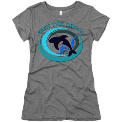 Ladies Slim Fit Super Soft Triblend Tee