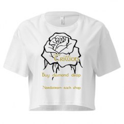 Ladies Festival Cali Crop Top Tee