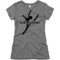 Ladies Slim Fit Super Soft Triblend Tee