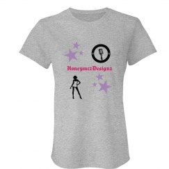 Honeymcz mic fashion tee