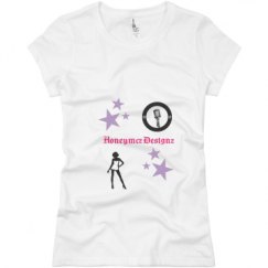 Ladies Slim Fit Basic Promo Jersey Tee