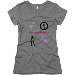 Ladies Slim Fit Super Soft Triblend Tee