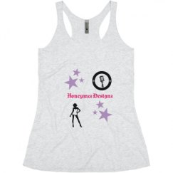 Ladies Slim Fit Super Soft Racerback Triblend Tank
